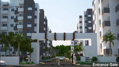 Project Image of 390.0 - 558.0 Sq.ft 2 BHK Apartment for buy in Concept City
