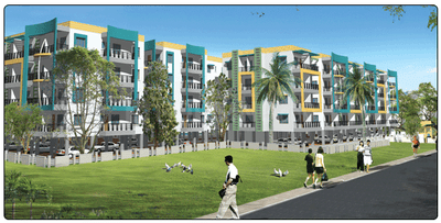 Project Image of 1125.0 - 2319.0 Sq.ft 2 BHK Apartment for buy in Mahaveer Palms