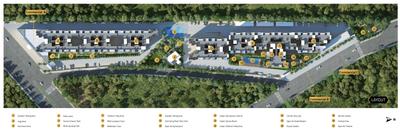 Project Image of 990.0 - 1032.0 Sq.ft 3 BHK Apartment for buy in Unique K Ville Phase III