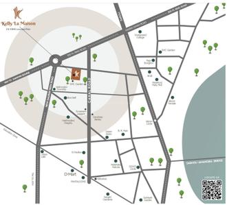 Project Image of 666.82 - 821.07 Sq.ft 2 BHK Apartment for buy in Kelly La Maison
