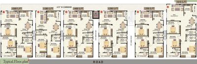 Project Image of 1180.0 - 1610.0 Sq.ft 2 BHK Apartment for buy in Amrutha Avenue