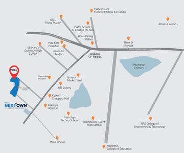 Project Image of 1000.0 - 1010.0 Sq.ft 2 BHK Apartment for buy in Ramky Nextown