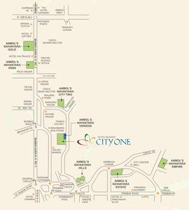 Project Image of 988.0 - 1310.0 Sq.ft 3 BHK Apartment for buy in Anmol Nayantara City One Phase 5
