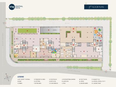 Project Image of 1195.0 - 1485.0 Sq.ft 2 BHK Apartment for buy in Vraj Central Vista
