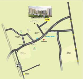 Project Image of 198.0 - 475.0 Sq.ft 1 BHK Apartment for buy in Shantee Sunshine Green Park Phase I