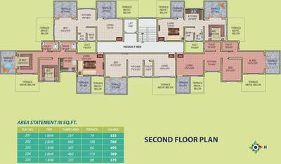 Project Image of 196.0 - 397.0 Sq.ft 1 RK Apartment for buy in Geet Govind Muktai Aangan Phase V