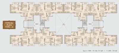 Project Image of 0.0 - 371.0 Sq.ft 1 BHK Apartment for buy in Kotak Golden Eye Tower 2 And 8
