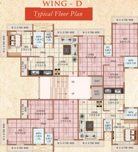 Project Image of 280.0 - 641.0 Sq.ft 1 BHK Apartment for buy in Raj Group India Shree Vaastu