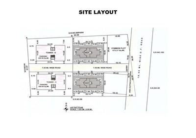 Vetrivel Shatak Residency Tower C And Tower D Layout Plan 1