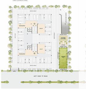 Project Image of 826.78 - 892.44 Sq.ft 3 BHK Apartment for buy in Vitthal Shivalay