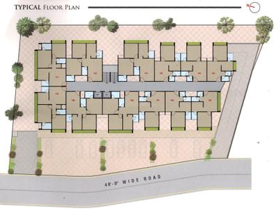 Project Image of 423.0 - 1530.0 Sq.ft 1 BHK Apartment for buy in Hamzah Arkam Residency Phase 1