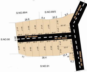 Metro Dev Vihar Layout Plan 1