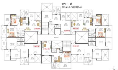 Project Image of 319.0 - 480.0 Sq.ft 1 BHK Apartment for buy in Polite Shree Ganesh Tower Unit D
