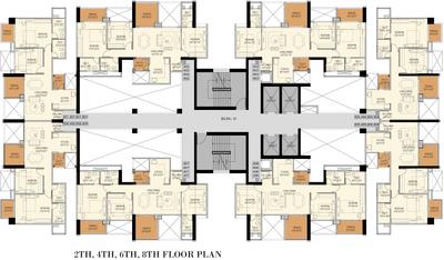 Project Image of 616.99 - 904.71 Sq.ft 2 BHK Apartment for buy in Goel Nakshatra