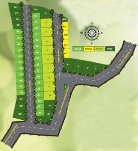 DSR Krishna Garden Layout Plan 1