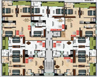 Project Image of 1020.0 - 2050.0 Sq.ft 2 BHK Apartment for buy in Lucky Antalya Heights