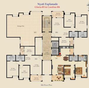 Project Image of 1037.0 - 1626.0 Sq.ft 2 BHK Apartment for buy in Nyati Esplanade