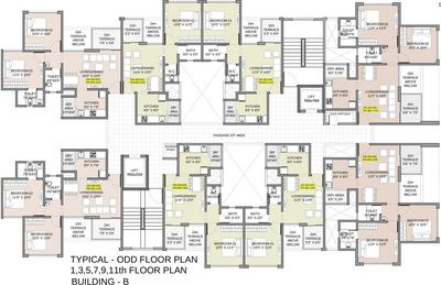 Project Image of 357.25 - 582.54 Sq.ft 1 BHK Apartment for buy in Gayatri Twin Towers Phase 1