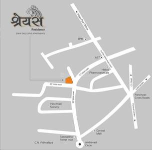 Project Image of 2170.0 - 2450.0 Sq.ft 3 BHK Apartment for buy in Swastik Shreyas Residency