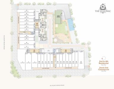 Project Image of 1095.55 - 2491.74 Sq.ft 3 BHK Apartment for buy in The Riseonic