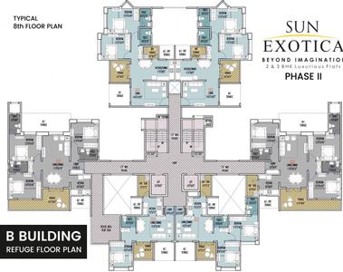 Project Image of 330.0 - 785.0 Sq.ft 1 BHK Apartment for buy in Mittal Sun Exotica Phase 2
