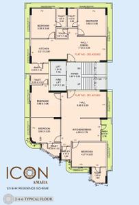 Project Image of 651.22 - 928.39 Sq.ft 2 BHK Apartment for buy in Icon Amara