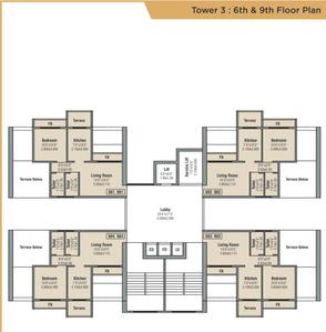 Project Image of 295.58 - 660.0 Sq.ft 1 BHK Apartment for buy in Bhumiraj Hills