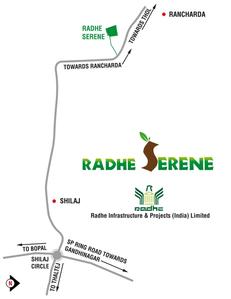 Radhe Serene Images for Location Plan of Radhe Radhe Serene 1