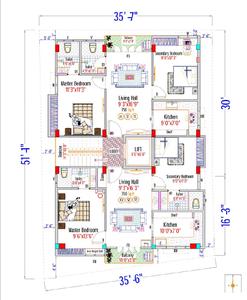 Project Image of 0.0 - 750.0 Sq.ft 2 BHK Apartment for buy in SCC Austile Apartment
