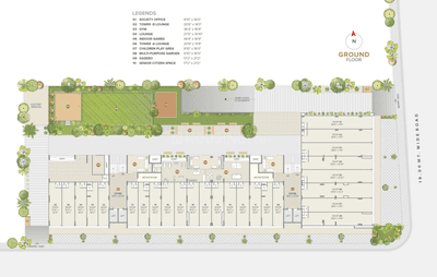 Project Image of 0.0 - 2430.0 Sq.ft 3 BHK Apartment for buy in Erica