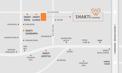 Project Image of 579.21 - 770.16 Sq.ft 2 BHK Apartment for buy in Shree Krishna Shakti Diamond