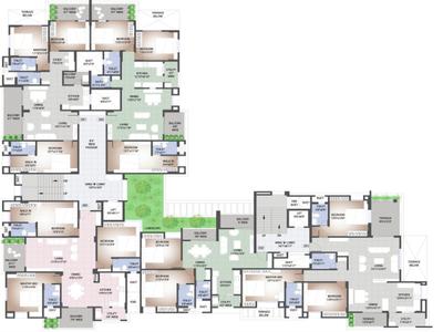 Project Image of 854.0 - 1461.0 Sq.ft 2 BHK Apartment for buy in Varad Heritage Entice