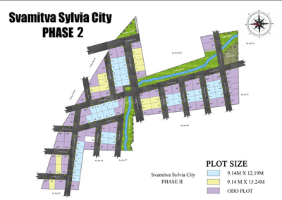 Project Image of 3000.0 - 4000.0 Sq.ft Residential Plot Plot for buy in Svamitva Sylvia City
