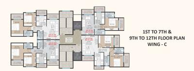 Project Image of 445.0 - 958.0 Sq.ft 1 BHK Apartment for buy in Shri Krishna Trident Avalon