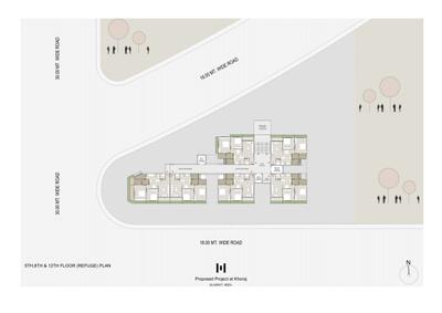 Project Image of 613.76 - 638.62 Sq.ft 2 BHK Apartment for buy in Ansh Aaradhya