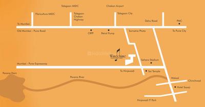 Project Image of 0.0 - 577.48 Sq.ft 2 BHK Apartment for buy in Sujay Windchime Homes Phase 3