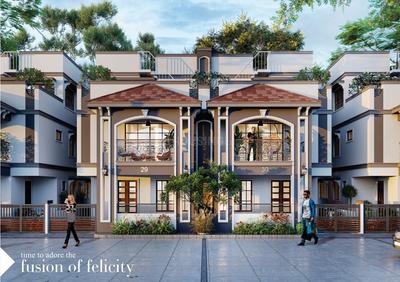 Aakar Infratech Mehsana Aakar Aangan Elevation 1