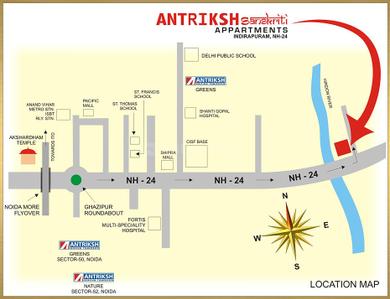 Project Image of 900.0 - 1880.0 Sq.ft 2 BHK Apartment for buy in The Antriksh Sanskriti