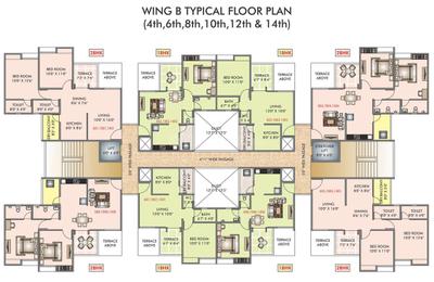 Project Image of 0.0 - 376.95 Sq.ft 1 BHK Apartment for buy in Ravinanda Towers