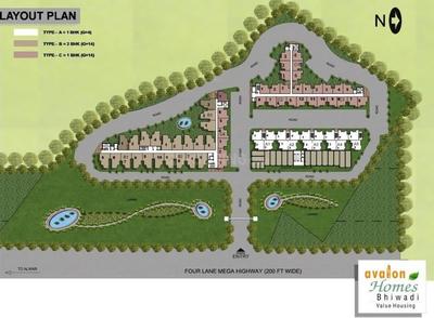Project Image of 390.0 - 650.0 Sq.ft 1 BHK Apartment for buy in Avalon Homes