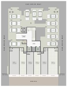 Vrundhavan Bliss Vrundavan bliss Cluster Plan for ground Floor 1