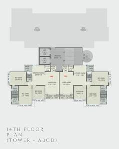 Project Image of 0.0 - 929.57 Sq.ft 3 BHK Apartment for buy in PCG Pradhan Glenforest