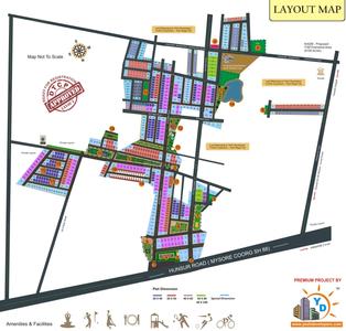 Yesh Mega City Phase 01 Images for Layout Plan of Yesh Mega City 2