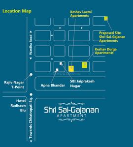 Project Image of 0.0 - 1308.0 Sq.ft 3 BHK Apartment for buy in Keshavraj Shri Sai Gajanan Apartment