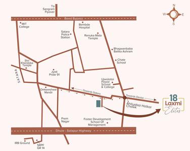 Project Image of 781.78 - 804.06 Sq.ft 3 BHK Villa for buy in Sai Laxmi 18 Laxmi Elites