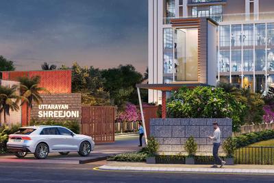 Project Image of 928.0 - 1946.0 Sq.ft 2 BHK Apartment for buy in Uttarayan Shreejoni II