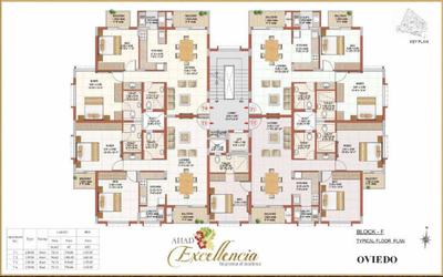 Project Image of 475.0 - 1441.0 Sq.ft 1 BHK Apartment for buy in Ahad Excellencia