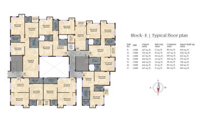 Project Image of 385.0 - 1308.0 Sq.ft 1 BHK Apartment for buy in Realtech The Indiana