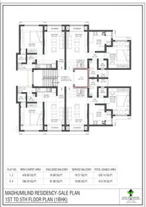 Project Image of 0.0 - 317.0 Sq.ft 1 RK Apartment for buy in Madhu Milind Residency