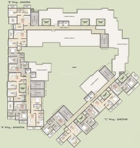 Project Image of 360.0 - 519.0 Sq.ft 1 BHK Apartment for buy in Space India Amulyam